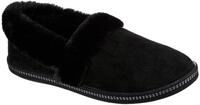 Pantoffel SKECHERS "COZY CAMPFIRE TEAM TOAST", Damen, Gr. 39, schwarz, Synthetik,