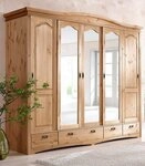 OTTO home Schiebet&uuml;renschrank Konrad, Landhausstil, rustikal, mit Schubladen +