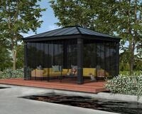 Palram - Canopia Pavillonseitenteil Dallas Garden Gazebo Netting Set, 409x212...