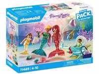 Playmobil® Konstruktions-Spielset Ausflug der Meerjungfrauenfamilie (71469),