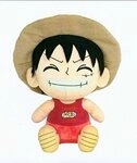 Crunchyroll Pl&uuml;schfigur Pl&uuml;sch - One Piece - Ruffy 20 cm