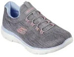 Skechers SUMMITS-FUN FLARE Slip-On Sneaker Trainingsschuh in veganer Verarbeitung