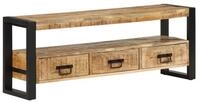 vidaXL TV-Schrank TV-Schrank 120x30x45 cm Massivholz (1-St)