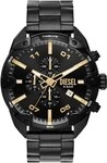 Diesel Chronograph SPIKED DZ4644, Quarzuhr, Armbanduhr, Herrenuhr, Stoppfunktion,