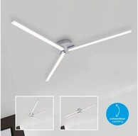 Briloner Leuchten LED Deckenleuchte, LED-Leuchtmittel fest verbaut, Warmwei&szlig;,