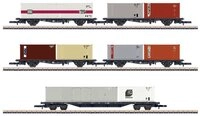 M&auml;rklin G&uuml;terwagen M&auml;rklin 82664 Z 5er-Set Wagen Container-Transport, MHI