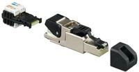Rutenbeck Steckdose Rutenbeck Universalstecker RJ45 US-Cat.6A iso B