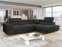 MIRJAN24 Ecksofa Torezio, mit Bettkasten und Schlaffunktion, Einstellbare