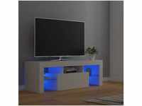 vidaXL TV-Schrank mit LED-Leuchten Weiß 120x35x40 cm (804346)