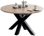 58 aufm Kessel Esstisch Rund ausziehbar Edda 9 &Oslash; 110 cm K&uuml;chentisch