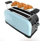 Cecotec 2-in-1-Toaster Toastin' time 1500 Blue, 1500 W, Toastin' time 1500 Blue