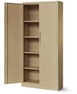 Jan Nowak Aktenschrank Metall B&uuml;roschrank abschlie&szlig;bar 90 cm JAN H 4 B&ouml;den Stahl