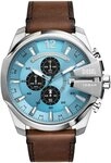 Diesel Quarzuhr Armbanduhr - MEGA CHIEF Echtleder