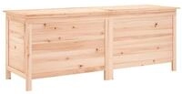 vidaXL Gartenbox, Gartentruhe 150x50x56,5 cm Massivholz Tanne
