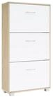 Casaria Schuhschrank (1-St) f&uuml;r 18 Paar Schuhe 3 Klappen Verstellbar...