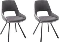 MCA furniture Esszimmerstuhl Bayonne (Set, 2 St), 2er Set, Stuhl 180&deg;drehbar,