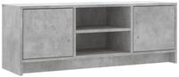 vidaXL TV-Schrank TV-Schrank Betongrau 102x30x37,5 cm Holzwerkstoff (1-St)