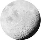 Komar Vliestapete Vlies selbstklebend - Luna - Gr&ouml;&szlig;e 125 x 125 cm, glatt, bedruckt,