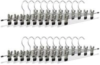 relaxdays Kleiderb&uuml;gel Hosenb&uuml;gel Metall 10er und 20er Pack, (20er Set,...
