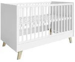 roba&reg; Babybett Babybett roba SMILE BHT 142x90.50x76 cm wei&szlig; Kinderbett...