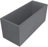 ONDIS24 Pflanzk&uuml;bel Blumenk&uuml;bel Blumentopf Vulkan 100cm Vulkan/Basalt Optik, mit