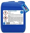 HERRLAN Bioethanol Kamin-Ethanol, 99,98% Alkohol-Gehalt, wasserfrei, 5 l, inkl. 1 x