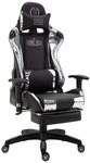 TPFLiving Gaming-Stuhl Turbine mit bequemer R&uuml;ckenlehne - h&ouml;henverstellbar und
