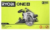 RYOBI Akku-Handkreiss&auml;ge Ryobi RWSL1801M 18 V ONE+ Akku-Kreiss&auml;ge, Laser, 150 mm