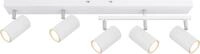 GLOBO LIGHTING Deckenspot ROBBY, ohne Leuchtmittel, Deckenstrahler wei&szlig;/Chrom,
