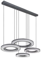 GLOBO LIGHTING LED Pendelleuchte, LED-Leuchtmittel fest verbaut, Warmwei&szlig;,