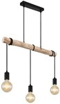 GLOBO LIGHTING H&auml;ngeleuchte GREGOR, ohne Leuchtmittel, H&auml;ngelampe/Holz/Kabel...