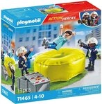 Playmobil&reg; Feuerwehrleute mit Luftkissen (71465), Action Heroes