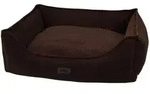 Tierbett Komfortbett eckig "KAMBA" braun 60 cm x 75 cm