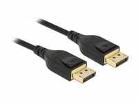 Delock 85663 - DisplayPort Kabel 8K 60 Hz 5 m DP 8K zertifiziert HDMI-Kabel,...