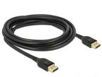 Delock DeLOCK DisplayPort Kabel 8K, (3 Meter) Video-Kabel