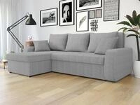 MIRJAN24 Ecksofa Kris Cord, mit Schlaffunktion und zwei Bettkasten, L-Form mit