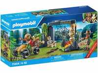 Playmobil® Konstruktions-Spielset Schatzsuche im Dschungel (71454), (72 St),...