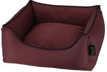 Nobby Tierbett Hundebett Komfort eckig Esat bordeaux
