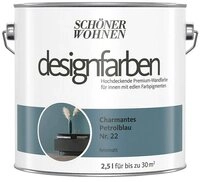 SCH&Ouml;NER WOHNEN FARBE Wandfarbe Sch&ouml;ner Wohnen Designfarben 2,5 Ltr. Charmantes