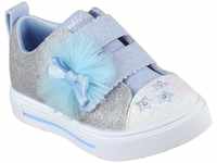 Skechers Twinkle Sparks - Glitter Gems Kids (314778N_SLLB) silver/light blue