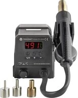 TOOLCRAFT L&ouml;tkolben TOOLCRAFT ZD-8908 Hei&szlig;luftstation digital 300 W 100 - 500...