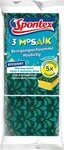SPONTEX Scheuerschwamm Reinigungsschwamm Mosaik - 3er Set - gegen hartn&auml;ckigen