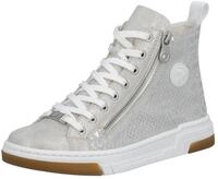 Rieker Sneaker High Top-Sneaker, Freizeitschuh, Schn&uuml;rschuh mit Plateausohle