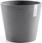 ECOPOTS Blumentopf Ecopots Pflanztopf Amsterdam &Oslash; 40 x 34,5 cm grau