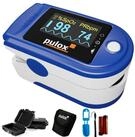 pulox Pulsoximeter PO-200A mit Alarm und Pulston Blau