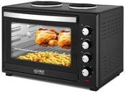 TZS FIRST AUSTRIA Minibackofen mit Kochplatten 60L 3400W, stufenlose