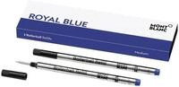 MONTBLANC Kugelschreiber Tintenrollermine 128233 royal blue M blau 2 St&uuml;ck