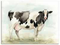 Artland Wandbild Wasserfarben Kuh I, Haustiere (1 St), als Leinwandbild, Poster...