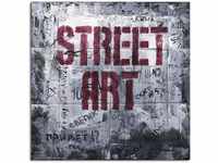 Artland Wandbild Street Art - Straßenkunst, Sprüche & Texte (1 St), als...