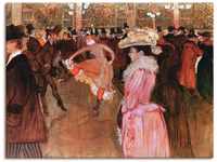 Art-Land Der Tanz im Moulin Rouge 1890 80x60cm